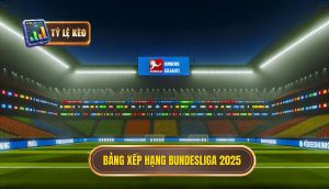 Bảng xếp hạng Bundesliga 2025