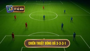 Chiến thuật bóng đá 3-3-3-1