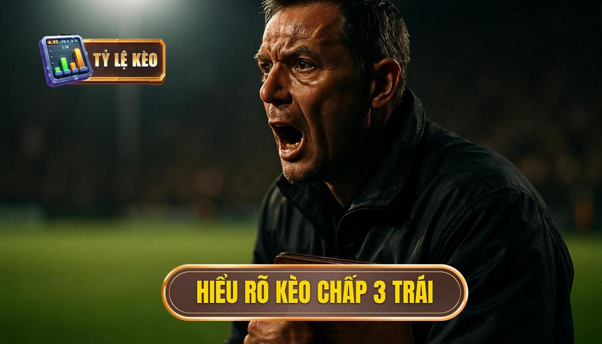 Hiểu Rõ Bản Chất Kèo Chấp 3 Trái (Handicap -3)