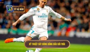 Kỹ thuật sút bóng bằng đầu gối trái (1)